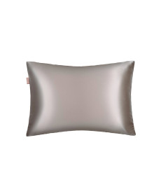 Mon Mou Soft Silk Pillowcase Taupe Наволочка с натуральным 100% шелком (Серо-бежевый) - Написать отзыв