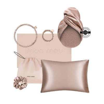 Mon Mou Soft Silk Set Beige Подарочный набор Бежевый