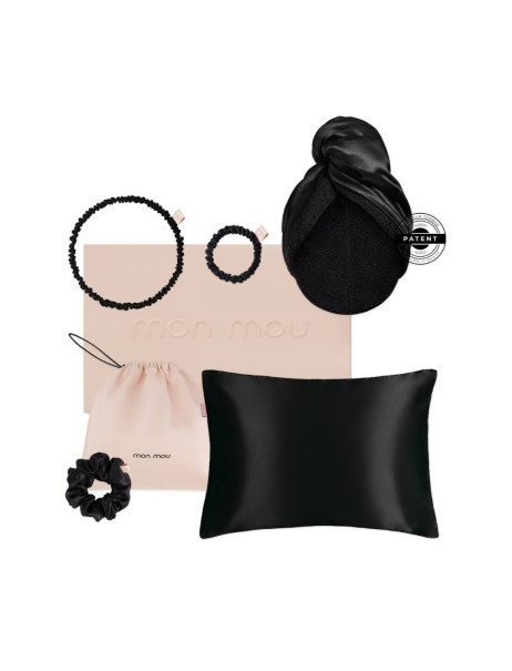 Mon Mou Soft Silk Set Black Подарочный набор Черный