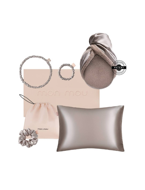 Mon Mou Soft Silk Set Taupe Подарочный набор Серо-бежевый
