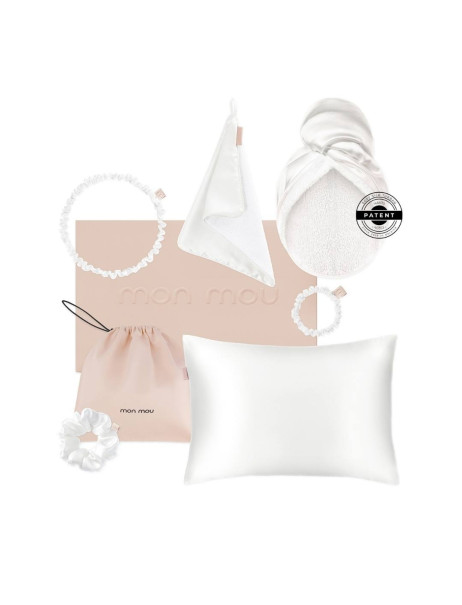 Mon Mou Soft Silk Set White Подарочный набор Белый