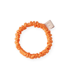Mon Mou Slim Silk Scrunchie Orange Тонка шовкова резинка (помаранчевий) - Написати відгук