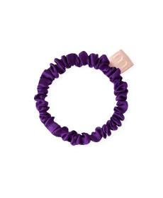 Mon Mou Slim Silk Scrunchie Purple Тонка шовкова резинка (фіолетовий) - Написати відгук