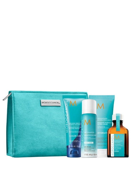 Moroccanoil Blonde on the Go Дорожній набір 