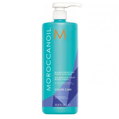 Moroccanoil Blonde Perfecting Purple Shampoo Тонуючий шампунь з фіолетовим пігментом для світлого волосся