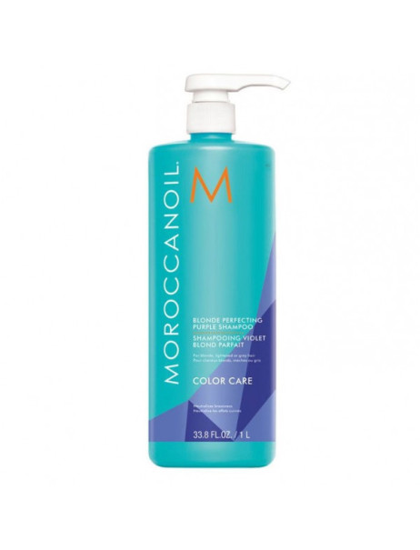 Moroccanoil Blonde Perfecting Purple Shampoo Тонуючий шампунь з фіолетовим пігментом для світлого волосся