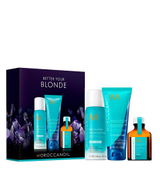 Moroccanoil Better Your Blonde Set Набір для освітленого волосся - Написати відгук