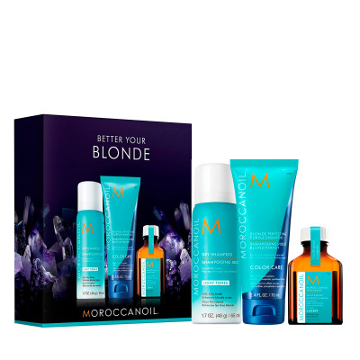 Moroccanoil Better Your Blonde Set Набор для осветленных волос