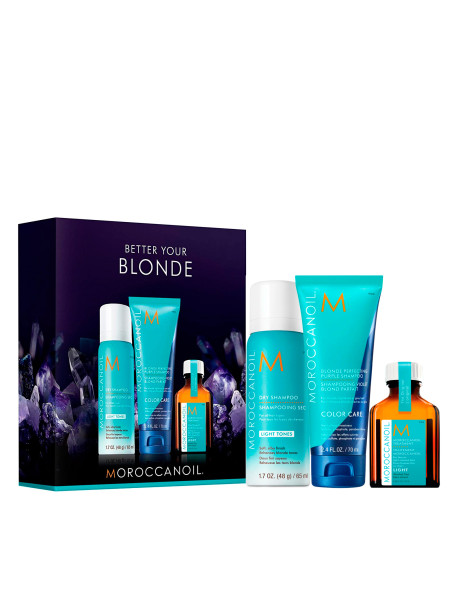 Moroccanoil Better Your Blonde Set Набір для освітленого волосся