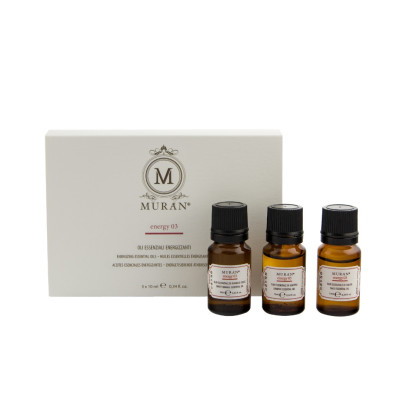 Muran Energy 03 Energizing Essential Oils Набір ефірних масел проти випадіння волосся