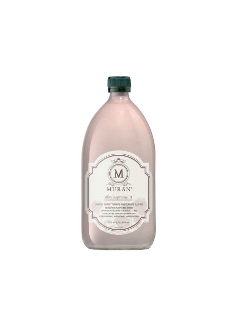 Muran Silky Supreme 01-10 Restructuring Plumping Rose Shampoo Шампунь для відновлення та наповнення волосся