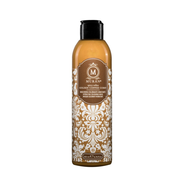 Muran Spicy Reflex Golden-Copper Curry Hydrating Reflective Mask Зволожувальна маска для рудого та русявого волосся
