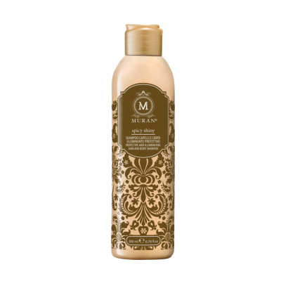 Muran Spicy Shiny Hair and Body Shampoo Захисний шампунь для сяйва волосся та тіла