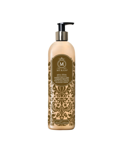 Muran Spicy Shiny Hair and Body Shampoo Захисний шампунь для сяйва волосся та тіла