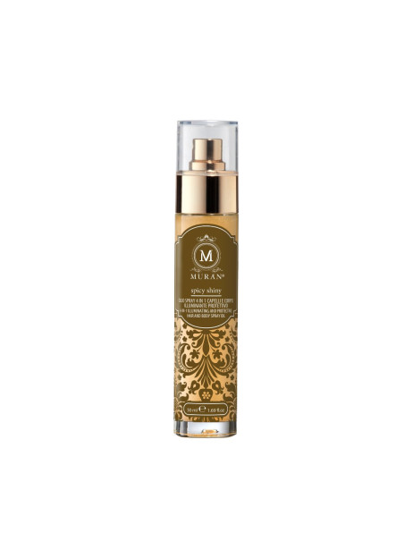 Muran Spicy Shiny Hair and Body Spray Oil Олія-спрей 4-в-1 для захисту та сяйва волосся та тіла