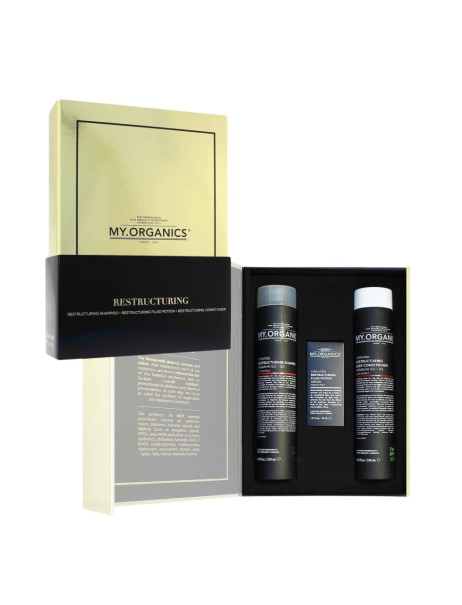 My.Organics Gift Box Deluxe Restructuring Подарунковий набір для пошкодженого волосся