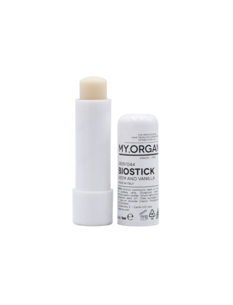My.Organics LipBalm BioStick Neem and Vanilla Бальзам для губ