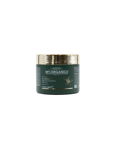 My.Organics My.Luxe Hair Mask Pure Gold and Neroli Высококондиционирующая маска, питающая волосы и придающая объем