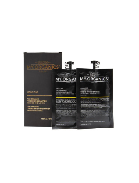 My.Organics Gift Box Thickening Travel Box Дорожный набор для тонких, склонных к жирности волос