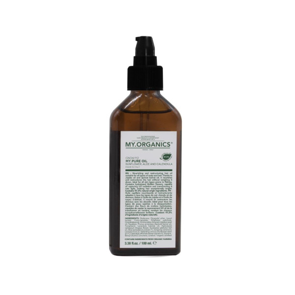 My.Organics My.Pure Oil Живильна та реструктуризуюча олійка з жожоба та абрикосових кісточок