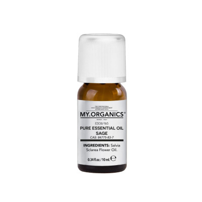 My.Organics My.Scalp 100% Sage Organic Essential Oil Эфирное масло Шалфей