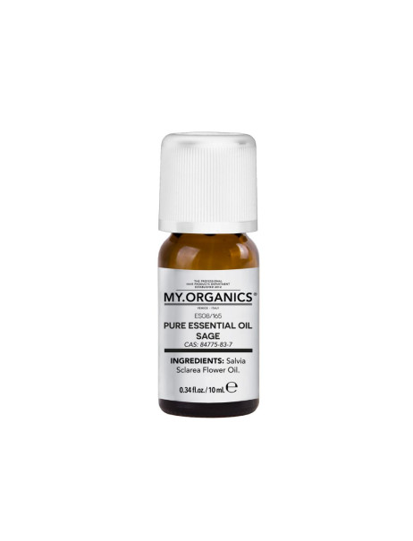My.Organics My.Scalp 100% Sage Organic Essential Oil Эфирное масло Шалфей
