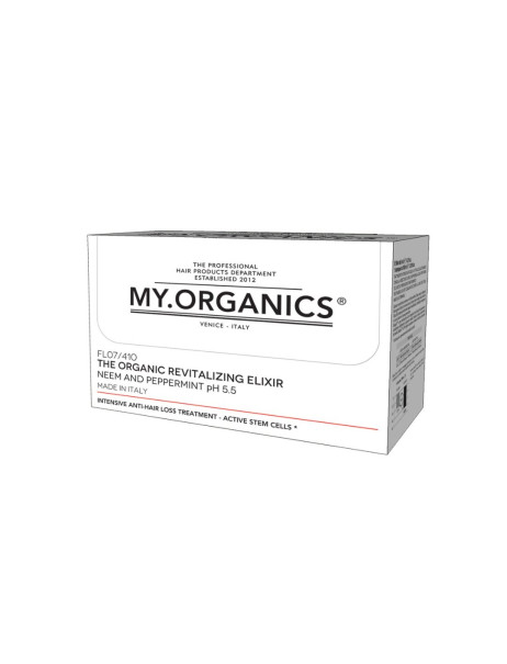 My.Organics My.Scalp The Organic Revitalizing Elixir 6/12 Vials Еліксир для зменшення випадіння волосся