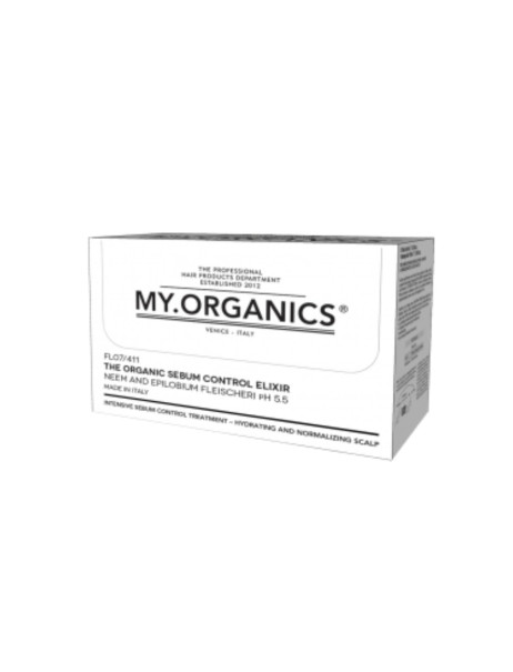 My.Organics My.Scalp The Organic Sebum Control Elixir 6/12 Vials Еліксир для контролю жирності шкіри голови