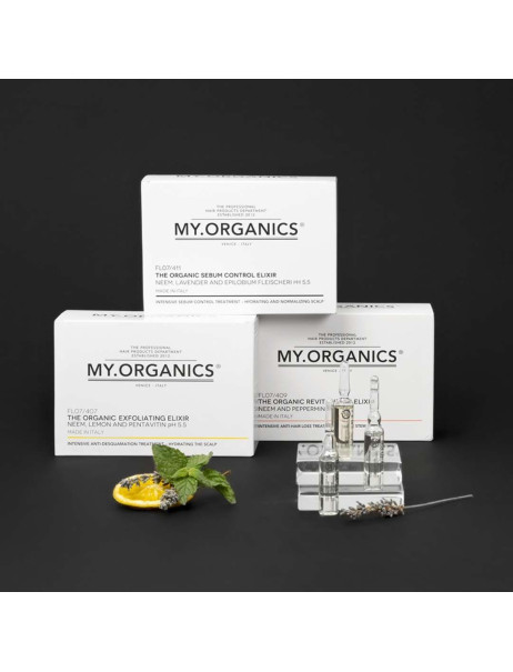 My.Organics My.Scalp The Organic Sebum Control Elixir 6/12 Vials Еліксир для контролю жирності шкіри голови