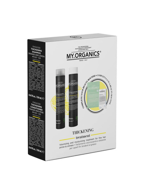 My.Organics Thickening Treatment Kit Подарочный набор для тонких, склонных к жирности волос