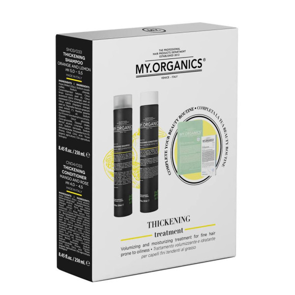 My.Organics Thickening Treatment Kit Подарунковий набір для тонкого, схильного до жирності волосся