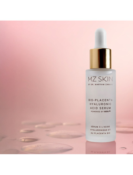 MZ Skin Bio-Placenta Hyaluronic Acid Serum Зволожуюча сироватка з біоплацентою