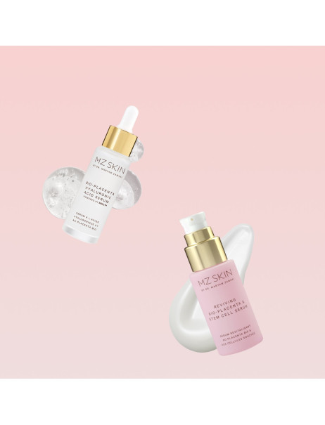 MZ Skin Bio-Placenta Hyaluronic Acid Serum Зволожуюча сироватка з біоплацентою