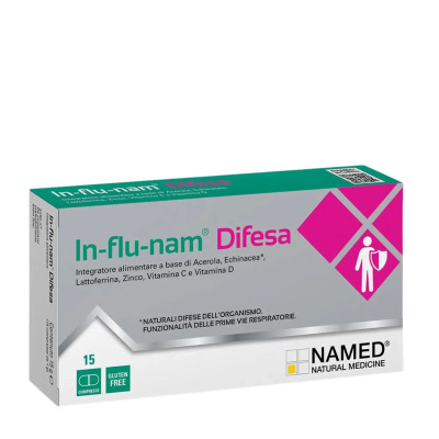 Named In-flu-nam Difesa 15 T Дієтична добавка Ін-флу-нам № 15