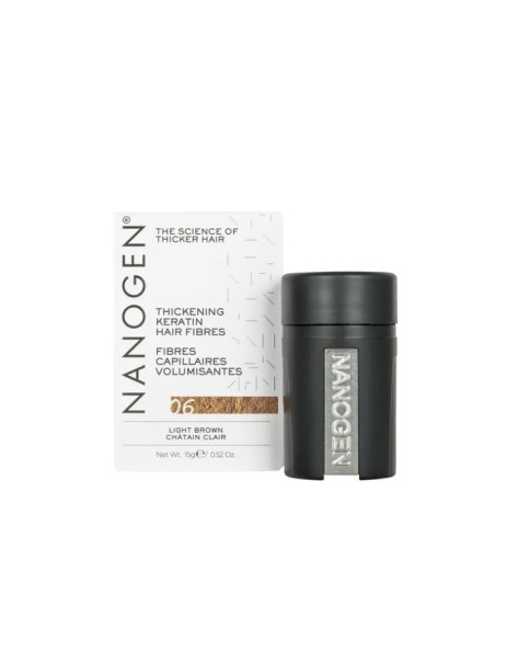 Nanogen Keratin Hair Fibres Волокна для потовщення волосся