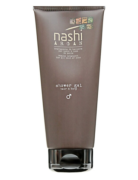 Nashi Argan Man Line Shower Gel Hair and Body Гель для душа для волос и тела