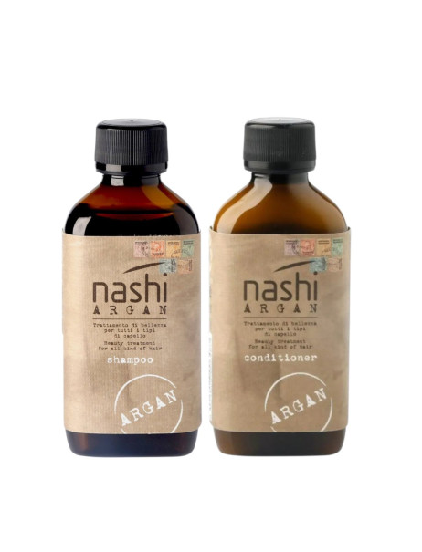 Nashi Argan Family Size Set Набор шампунь и кондиционер для всех типов волос