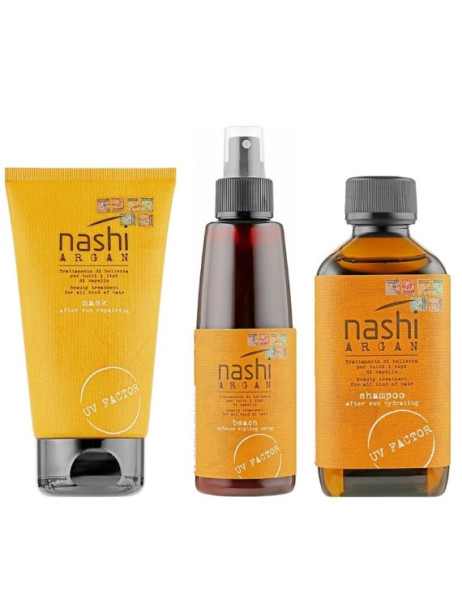 Nashi Argan Sun Line Hair My Beach Set Summer 2025 Набір для волосся