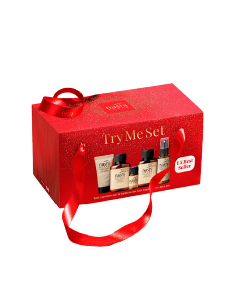 Nashi Argan Try Me Set Рождественский подарочный набор для волос