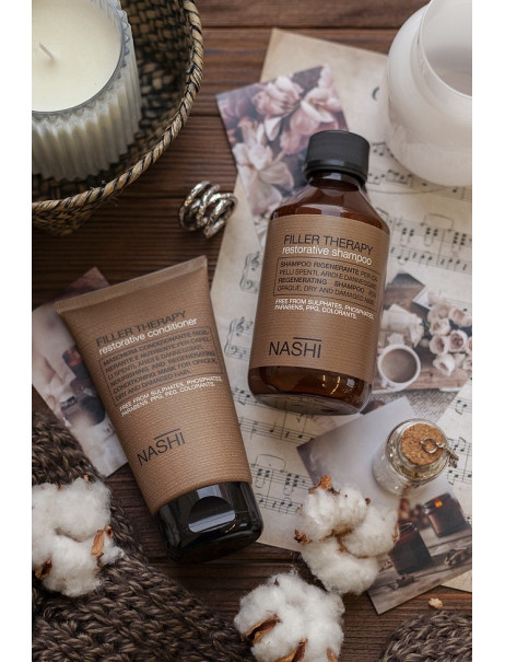 Тонизирующий шампунь Nashi Argan Filler Therapy Restorative
