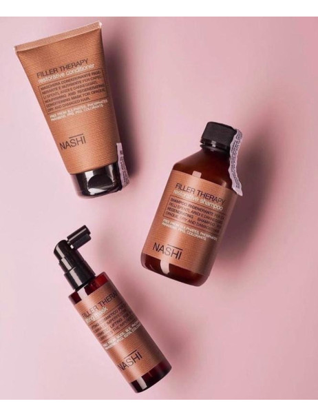 Восстанавливающий тонизирующий шампунь Nashi Argan Filler Therapy