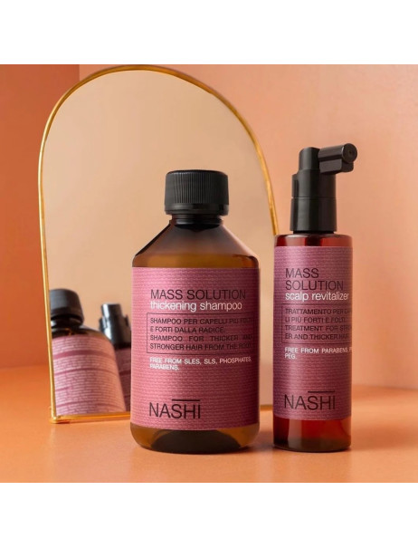 Шампунь для объема и утолщения волос Nashi Argan Mass Solution