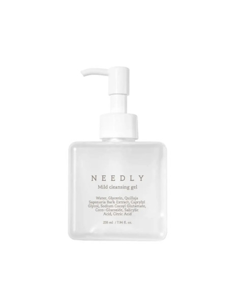 Needly Set Mild Cleansing Gel + Cicachid Relief Cream + Panthenol Water Gel Cream Набор средств для очищения и увлажнения кожи