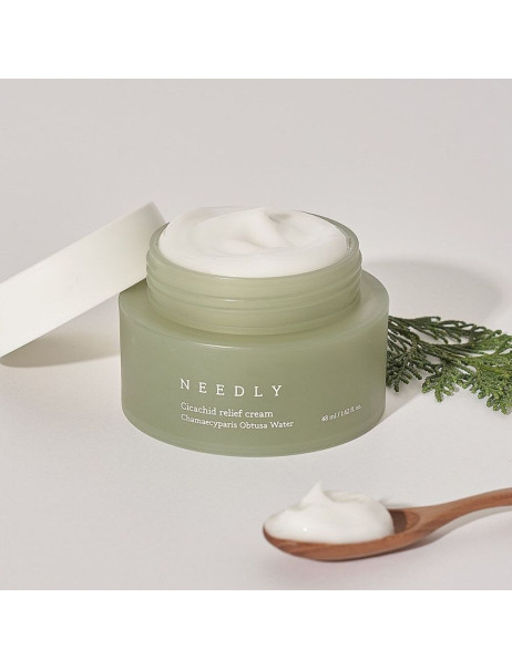 Needly Cicachid Relief Cream Успокаивающий крем с центеллой