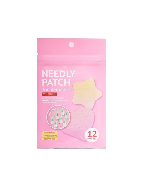 Needly Patch For Blemishes Colorful Мікроголкові патчі від прищів