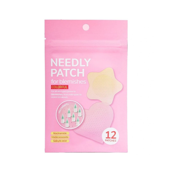 Needly Patch For Blemishes Colorful Мікроголкові патчі від прищів