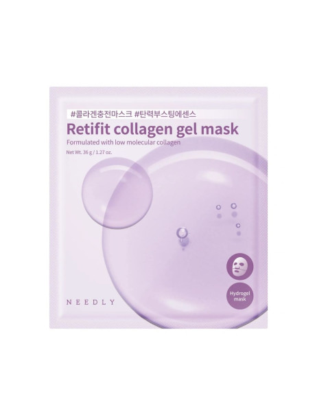 Needly Retifit Collagen Gel Mask Гідрогелева маска з колагеном та ретинолом
