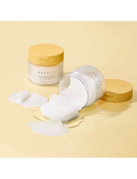 Needly Vita C Glow Jelly Pad Зволожувальні тонер-пади для сяйва шкіри