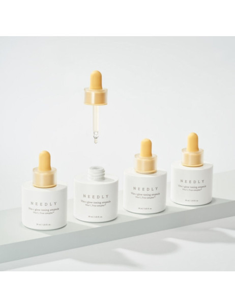 Needly Vita C Glow Toning Ampoule Тонізуюча сироватка з вітаміном С для сяяння шкіри