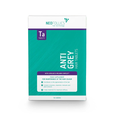 Neofollics Hair Technology Anti Grey Hair Tablets Таблетки против седых волос БАД